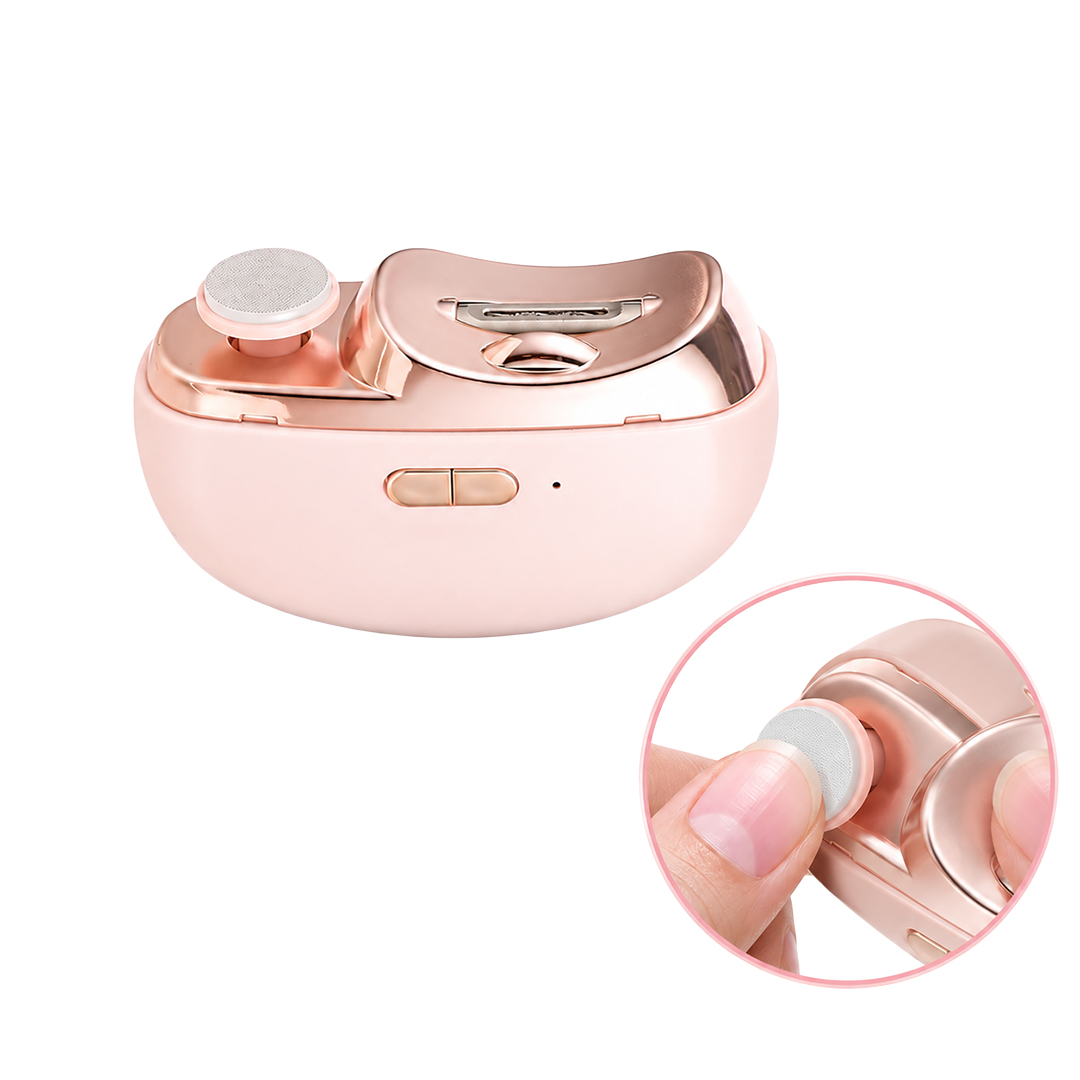 SUNUP SN-38944 ŞARJLI TIRNAK BAKIM TÖRPÜLEME CİHAZI PEMBE ROSE GOLD
