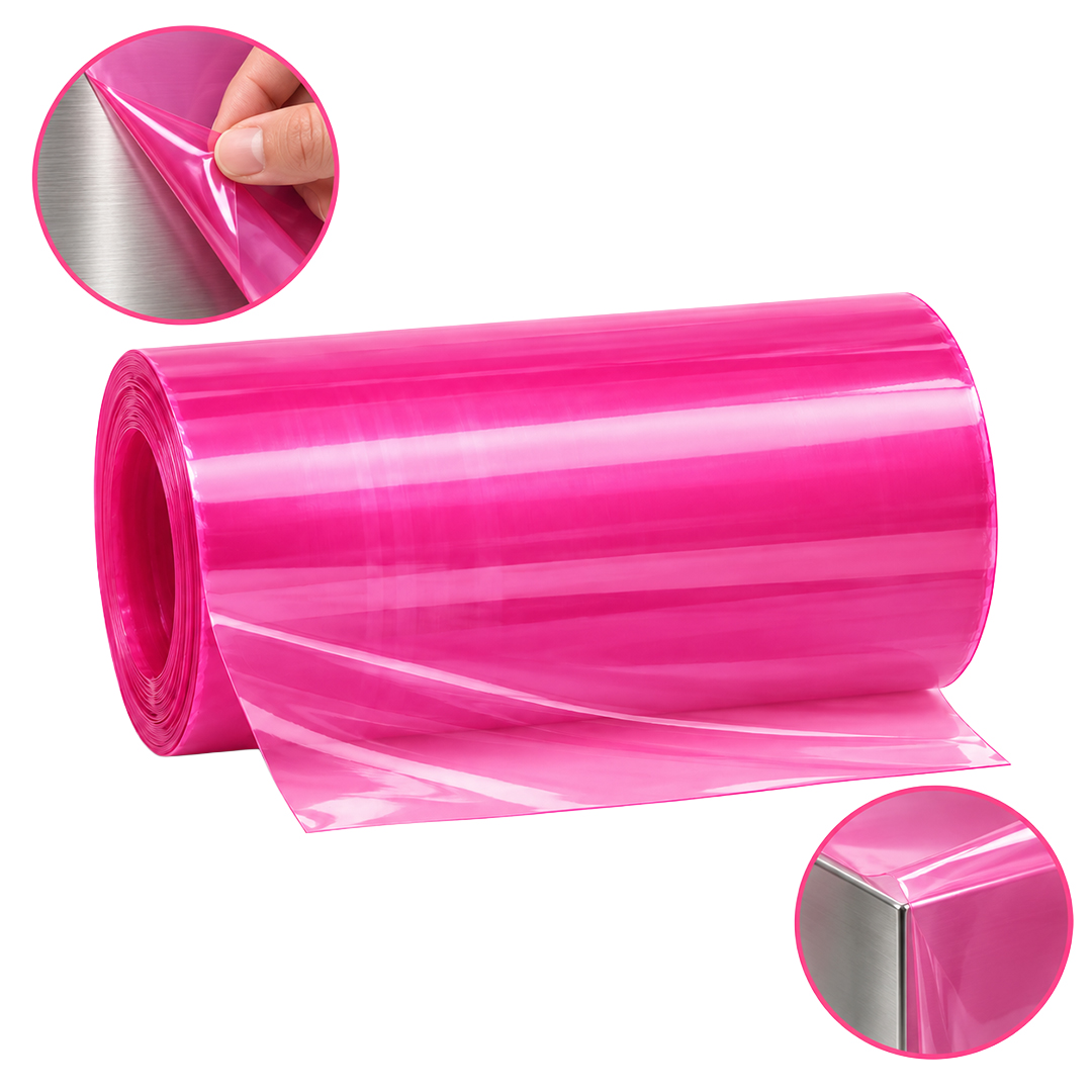 SUNUP SN-39113 ÜRÜN KİRLENME ÖNLEYİCİ PEMBE BARİYER FİLM 15X10CM