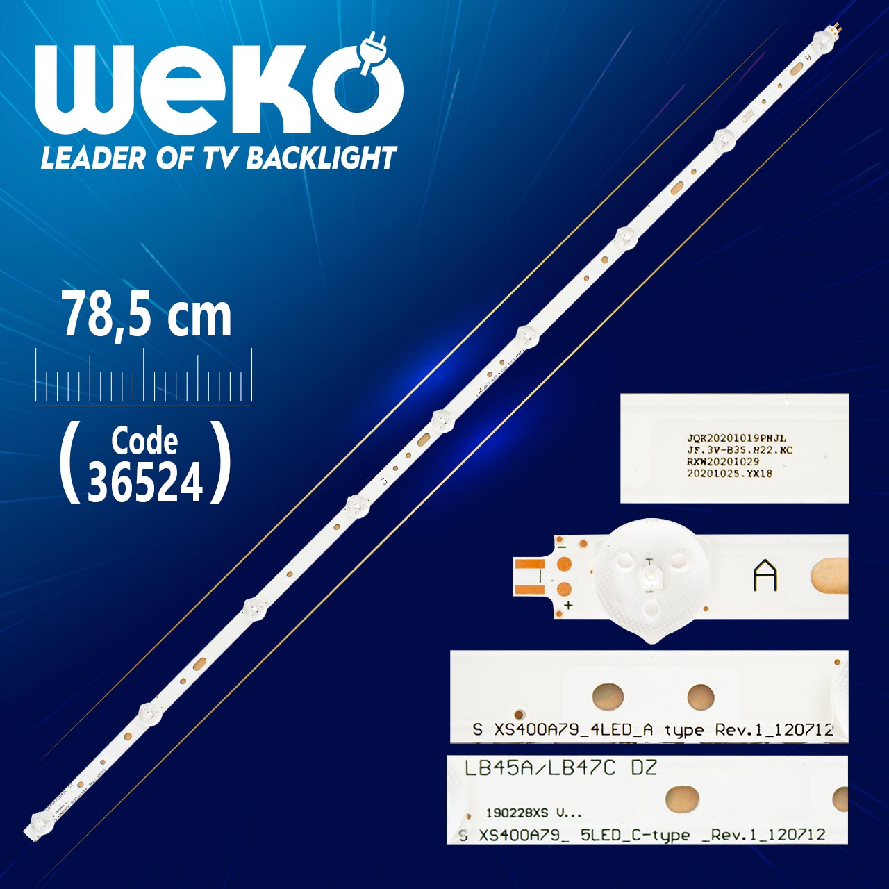 SVS400A79_4LED_A-TYPE & SVS400A79_5LED_C-TYPE 78.50 CM