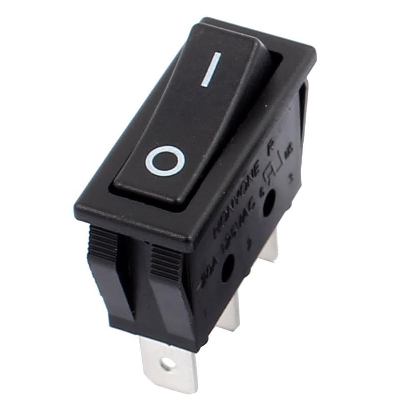 TEKLİ İNCE IŞIKSIZ İKİ KONUMLU KIRMIZI ANAHTAR (IC-114)