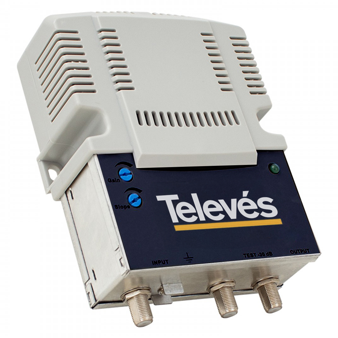 TELEVES TV-26914 47-862MHZ 34DB KABLO TV AMPLİFİER HAT YÜKSELTİCİ