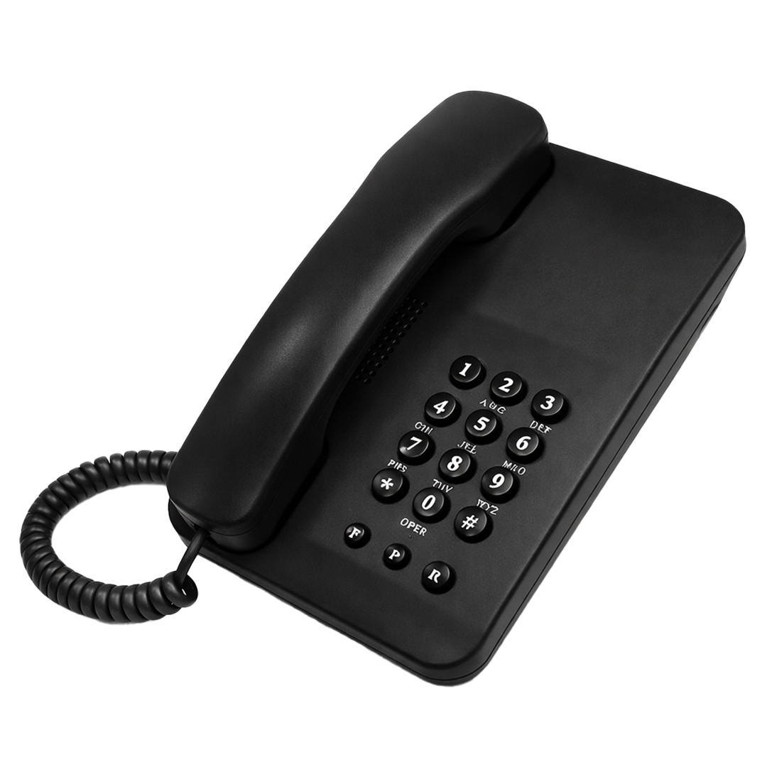 TELPAŞ KT-1020 EKRANSIZ KABLOLU MASAÜSTÜ DUVAR SABİT TELEFONU SES SEVİYESİ KONTROLLÜ