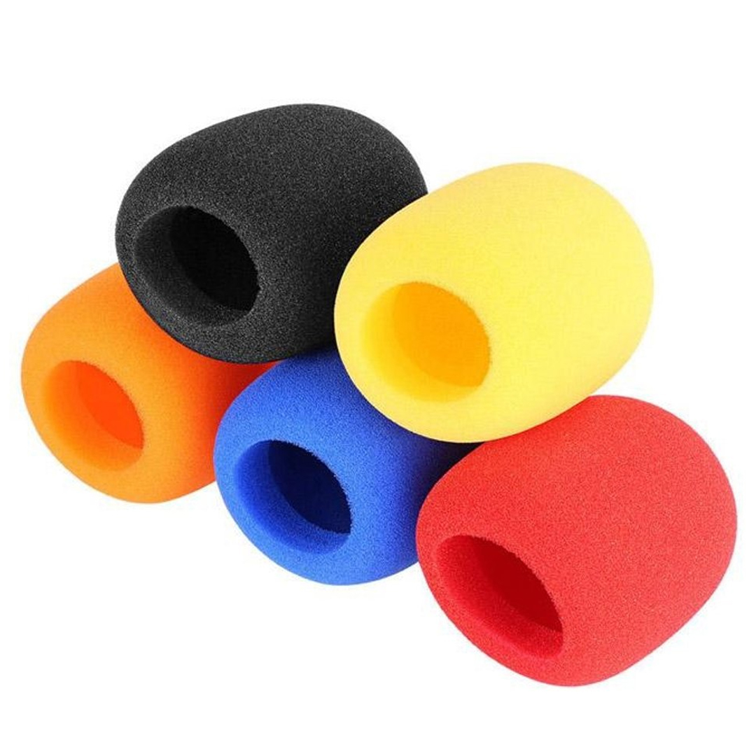 TENON ZE-7130 EL MİKROFON SÜNGERİ 5'Lİ PAKET 5 RENK STANDART (SARI-TURUNCU-KIRMIZI-MAVİ-SİYAH)