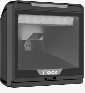 TIWOX VS-8000 2D KAREKOD KABLOLU USB MASAÜSTÜ BARKOD OKUYUCU