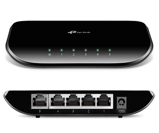 TP-LİNK TL-SG1005D 5 PORT 10/100/1000 MBPS GİGABİT ETHERNET SWİTCH
