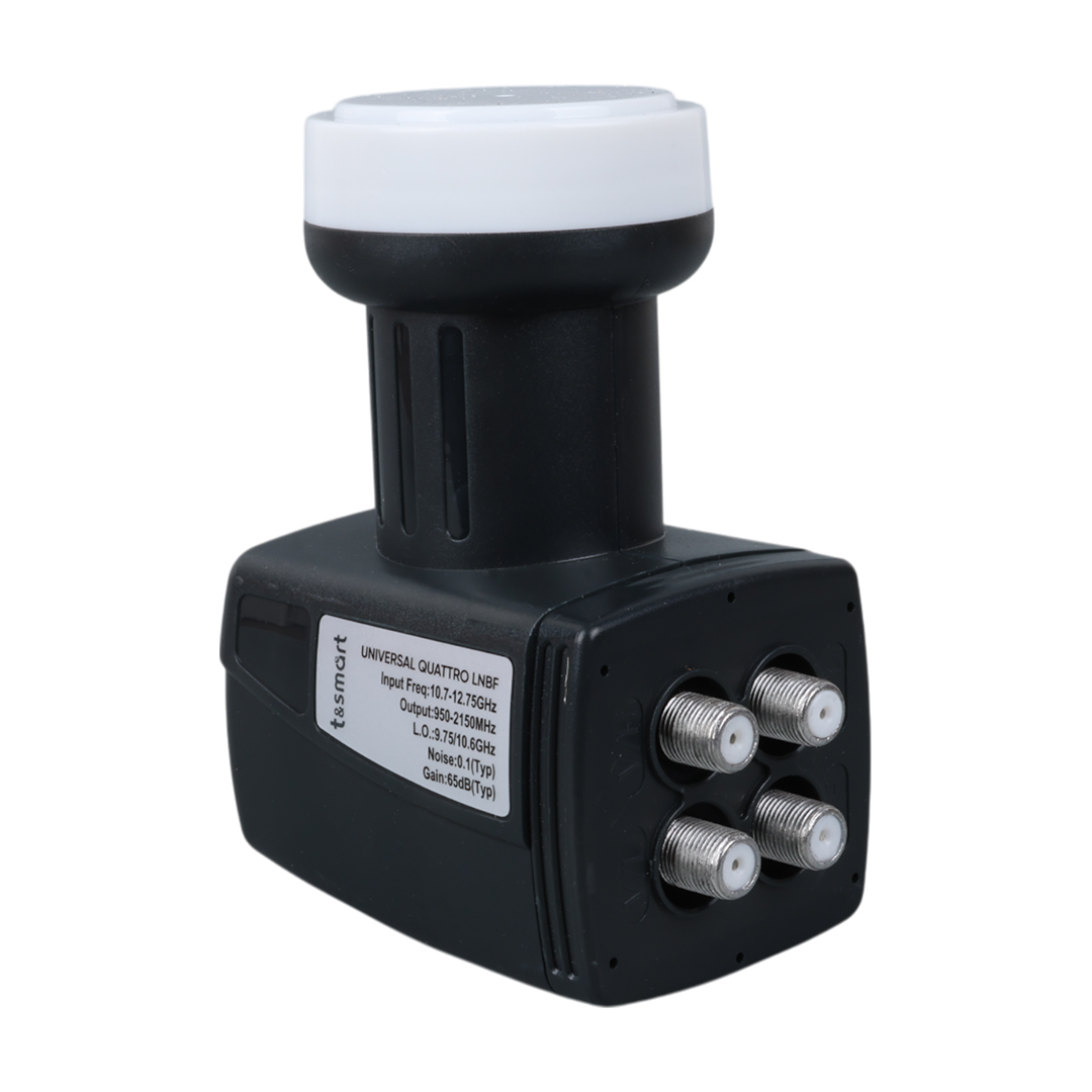 T&SMART ULTRA HD 4K UNIVERSAL QUATTRO SANTRAL DÖRTLÜ LNB 0.1DB