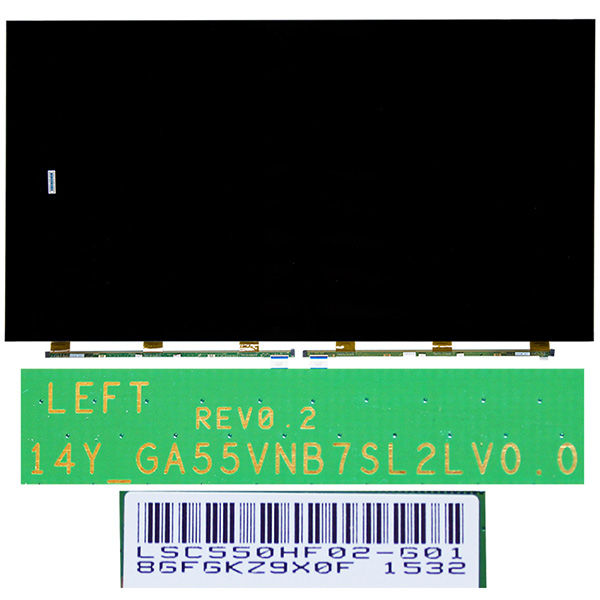 TV PANEL 55" 052D55SS5 14_GA55VNB7SL2LV0.0 LSC550HF02-GO1 OPEN CELL