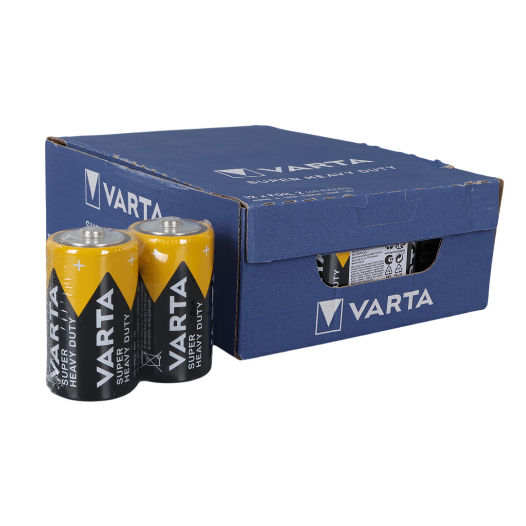 VARTA SUPERLIFE ÇİNKO BÜYÜK BOY D PİL (24'LÜ PAKET FİYAT)