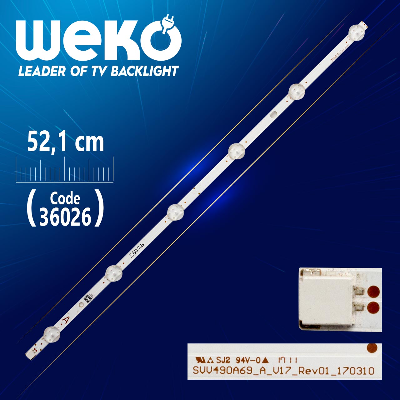 VESTEL SVV490A69_A_V17_REV01_170310 - 6 LENSLİ 52.1 CM TV LED BAR