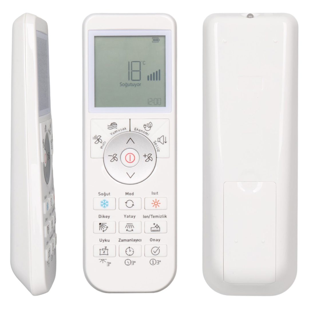 WEKO KK ARÇELİK 5401568401*BEKO 32425*ALTUS ALK-1560 YENİ TİP BEYAZ KLİMA KUMANDASI (5401552301)