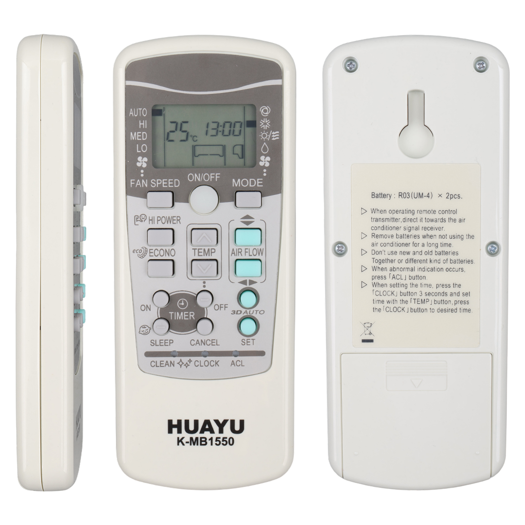 WEKO KK MITSUBISHI RKW502A200A UNIVERSAL KLİMA KUMANDASI