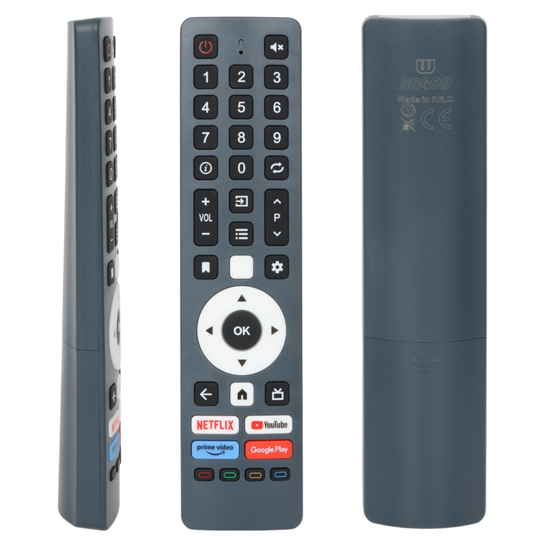 WEKO KL BOTECH-WİSMANN-CONTİ RC0407-020250526 NETFLIX-YOUTUBE-PRIME VIDEO-GOOGLE PLAY TUŞLU SES KOMUTSUZ LCD LED