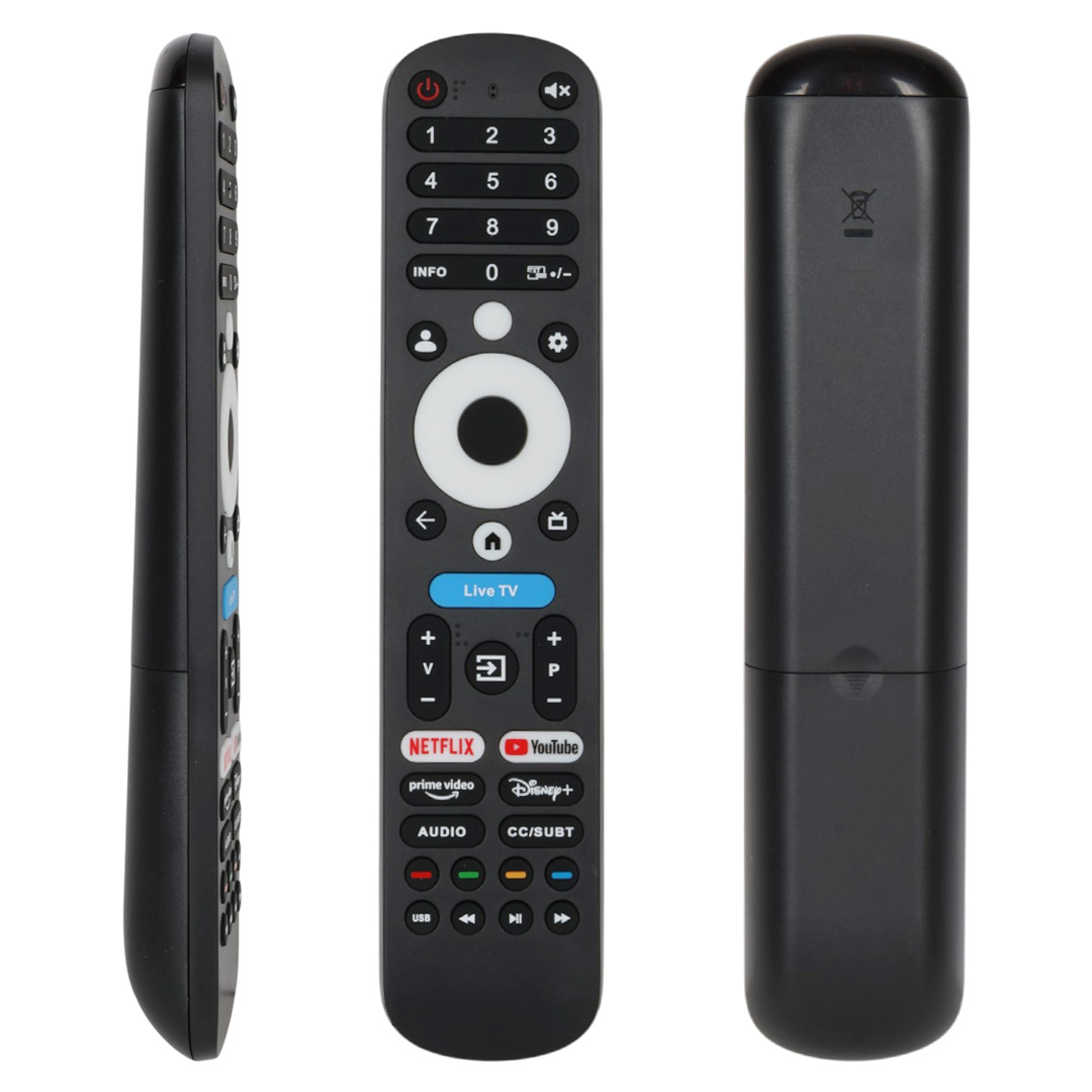 WEKO KL PHILIPS*ARÇELİK*BEKO*ONVO SES KOMUTSUZ LIVE TV-NETFLIX-YOUTUBE-PRIME VIDEO-DISNEY-AUDIO  AKILLI TV KUMANDA