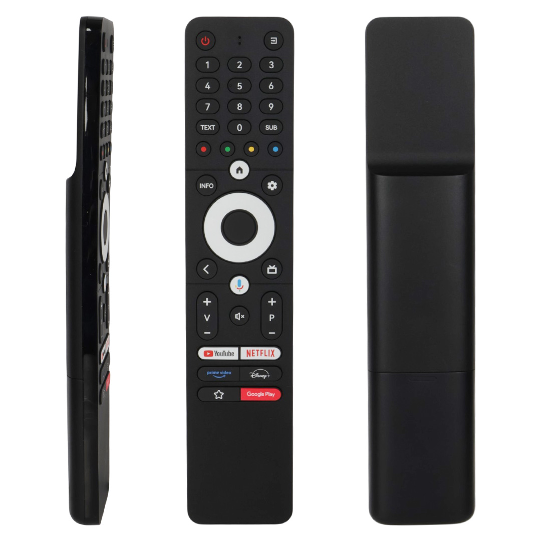 WEKO KL PROFİLO ONVO YOUTBE-NETFLİX-PRIME VIDEO-DISNEY-FAVORİ-GOOGLE PLAY TUŞLU SES KOMUTLU LCD TV KUMANDA