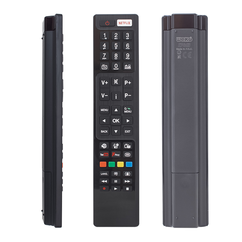 WEKO KL VESTEL RC4848F RC5 30094759 NETFLIX-YOUTUBE-PLAY TUŞLU LCD LED TV KUMANDA