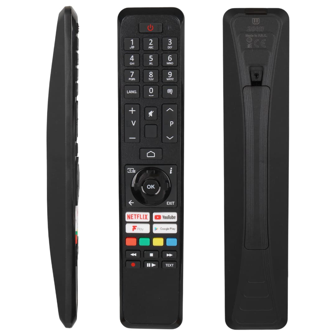 WEKO KL VESTEL VS-V3 SES KOMUTSUZ AKILLI FPLAY-NETFLİX-YOUTUBE-GOOGLE PLAY TUŞLU LCD-LED TV KUMANDA