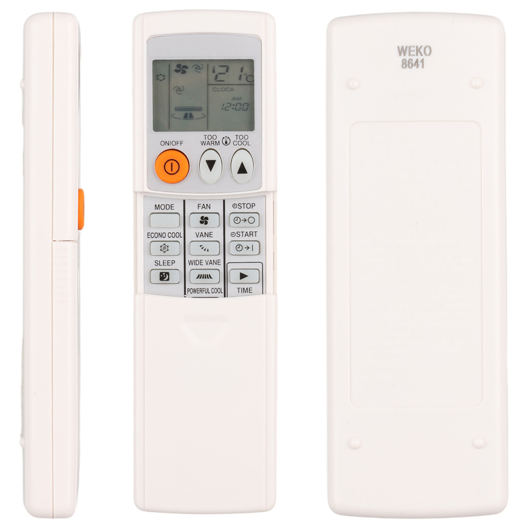 WEKO MİTSUBİSHİ KM09F / MSY-D30NA /  MSY-D36NA / MSY-D30NA-8 KLİMA KUMANDASI