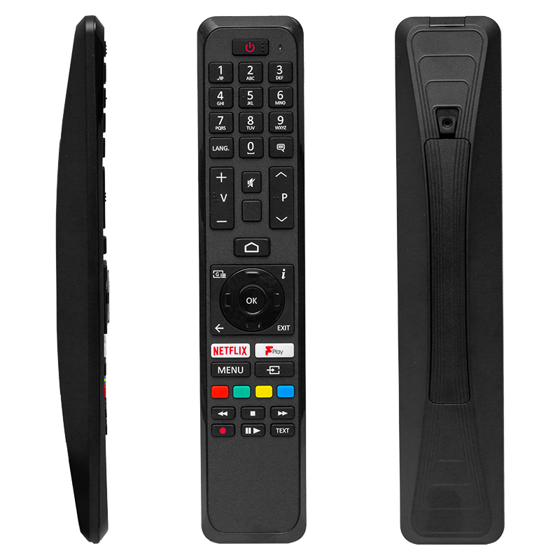 WEKO VESTEL RC 43161-50UA20-65UA2B*TOSHİBA CT-8555 NETFLIX-PLAY TUŞ SES KOMUTSUZ LCD TV KUMANDA