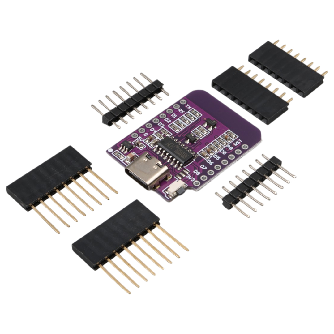 WEMOS D1 MİNİ V4.0 ESP8266 GELİŞTİRME KARTI TYPE-C GİRİŞLİ WİFİ MİKROKONTROLCÜ MODÜLÜ