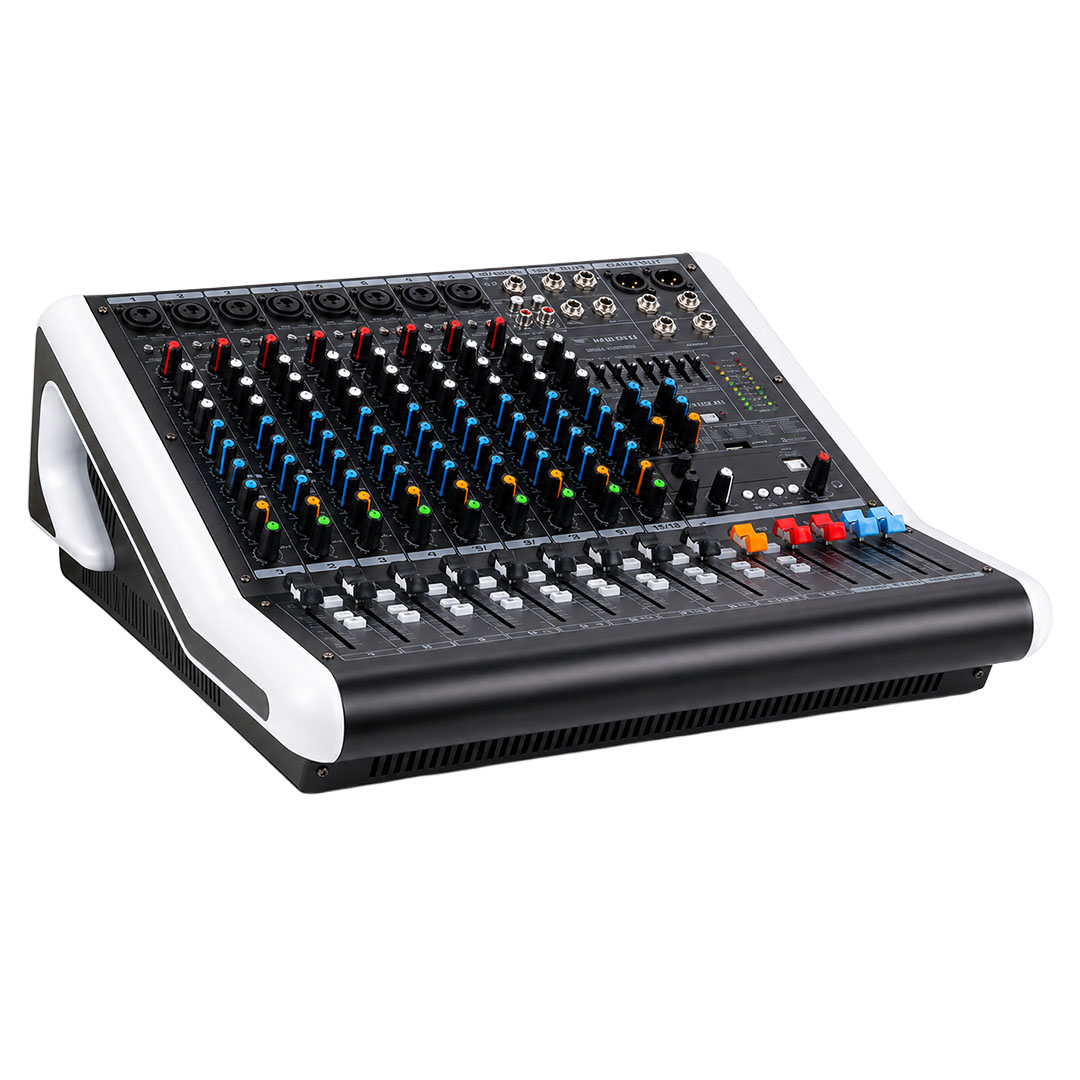 WESTA WM-10PMX 2X500W 10 KANAL POWER MİKSER USB, BLUETOOTH 32DSP DİJİTAL PROFESYONEL SES MİKSERİ