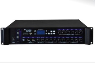 WESTA WM-2350U 350 WATT 100 VOLT USB/MP3/BLUETOOTH 6 BÖLGELİ TRAFOLU MIXER ANFİ
