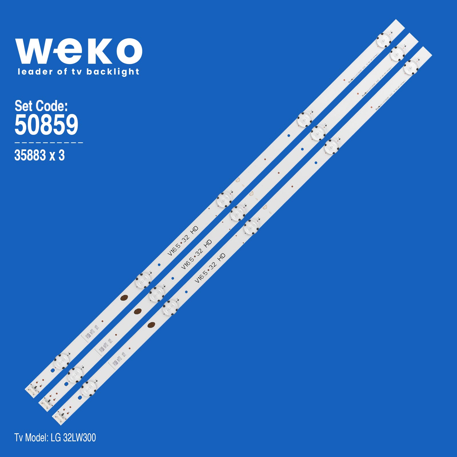 WKSET-5859 35883X3 32" V16.5 ART3 2718 REV0.1 1 3 ADET LED BAR