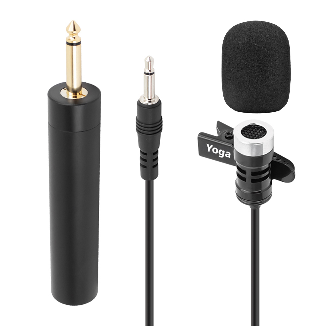 YOGA YTM-CM120 4 METRE KABLOLU HASSAS KONDENSER YAKA YOUTUBER MİKROFONU