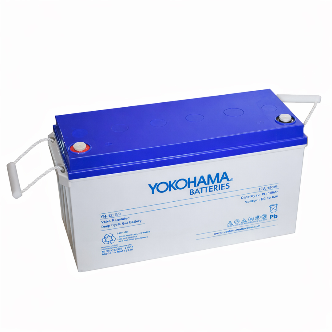 YOKOHAMA YH-27018 12 VOLT 150AH DEEP CYCLE JEL AKÜ (481X170X241MM)