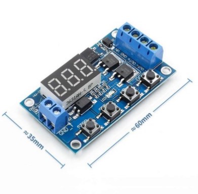 ZAMANLAYICI DUAL MOSFET MODUL  TIMER MODUL