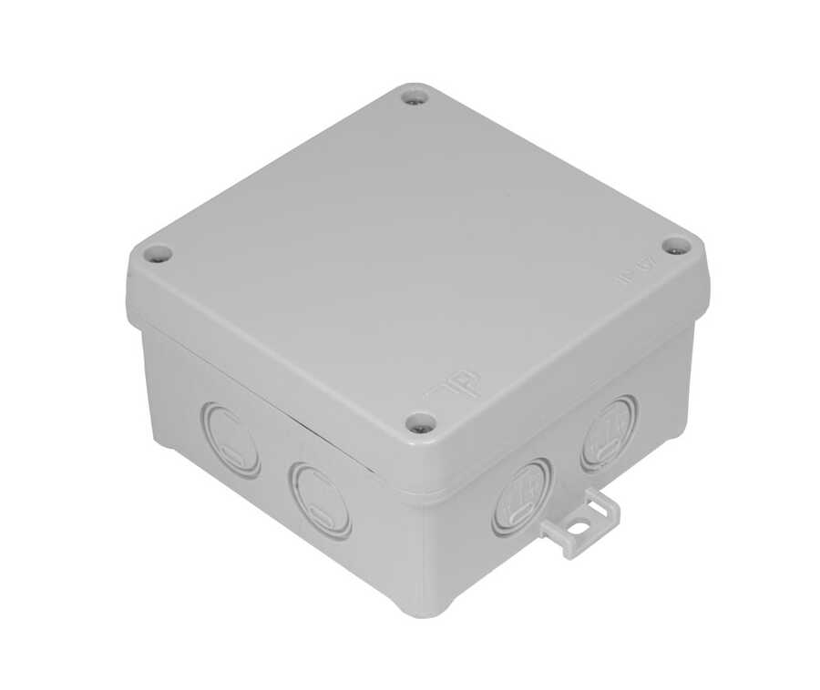 Tplast 100x100x60 (8 çıkışlı) - Vidalı Kapak