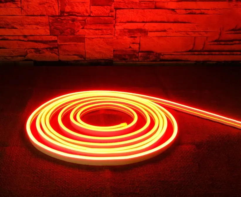 ACK AS03-00604 10W/mt 12V Neon Hortum Led Kırmızı Işık IP65