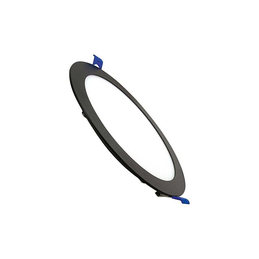 ACK AP01-01201 12W 3000K Günışığı Siyah Kasa Sıva Altı Yuvarlak LED Panel Armatür 