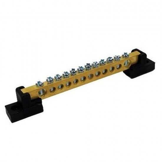 Mutlusan 80A. 15 Delik Ayaklı Dağıtım Ünitesi 6,5x9mm