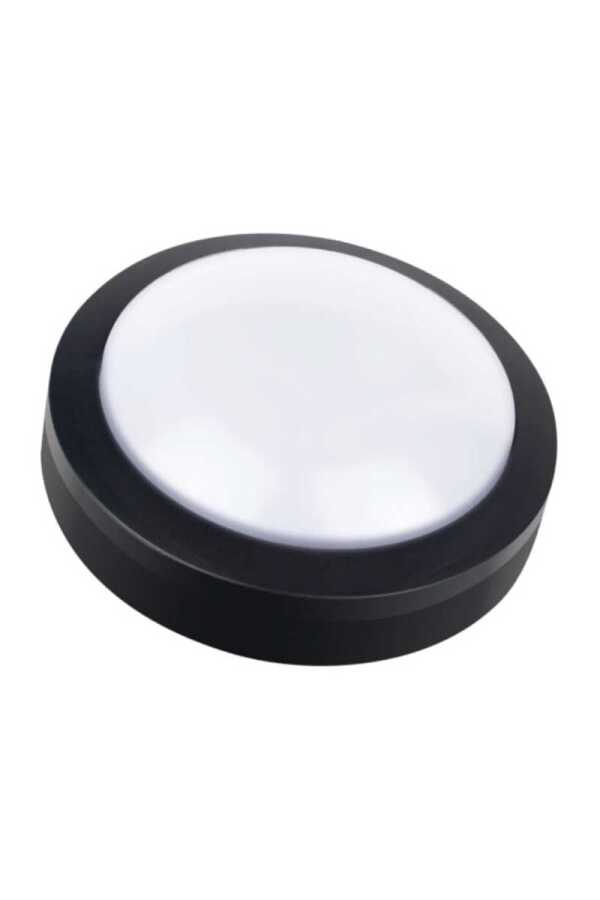 ACK AT10-51831 18W Siyah Led Tavan ve Duvar Armatürü 6500K Beyaz Işık IP65