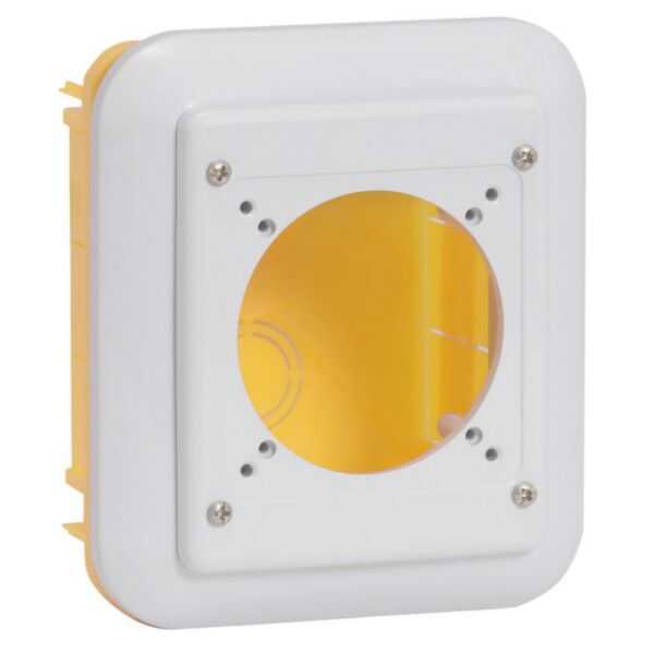 Legrand 057722 IP55 korumalı P17 pano tipi 16A prizler için tekli sıva altı kutu