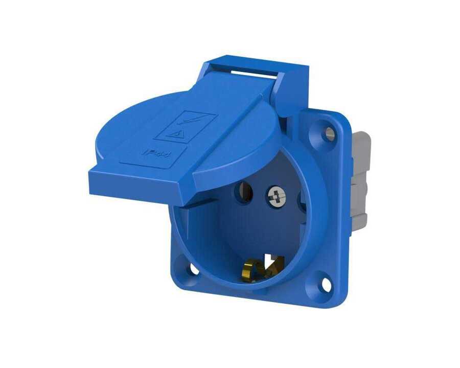 Nead 2001-MP 1x16A Kapaklı Makine Prizi