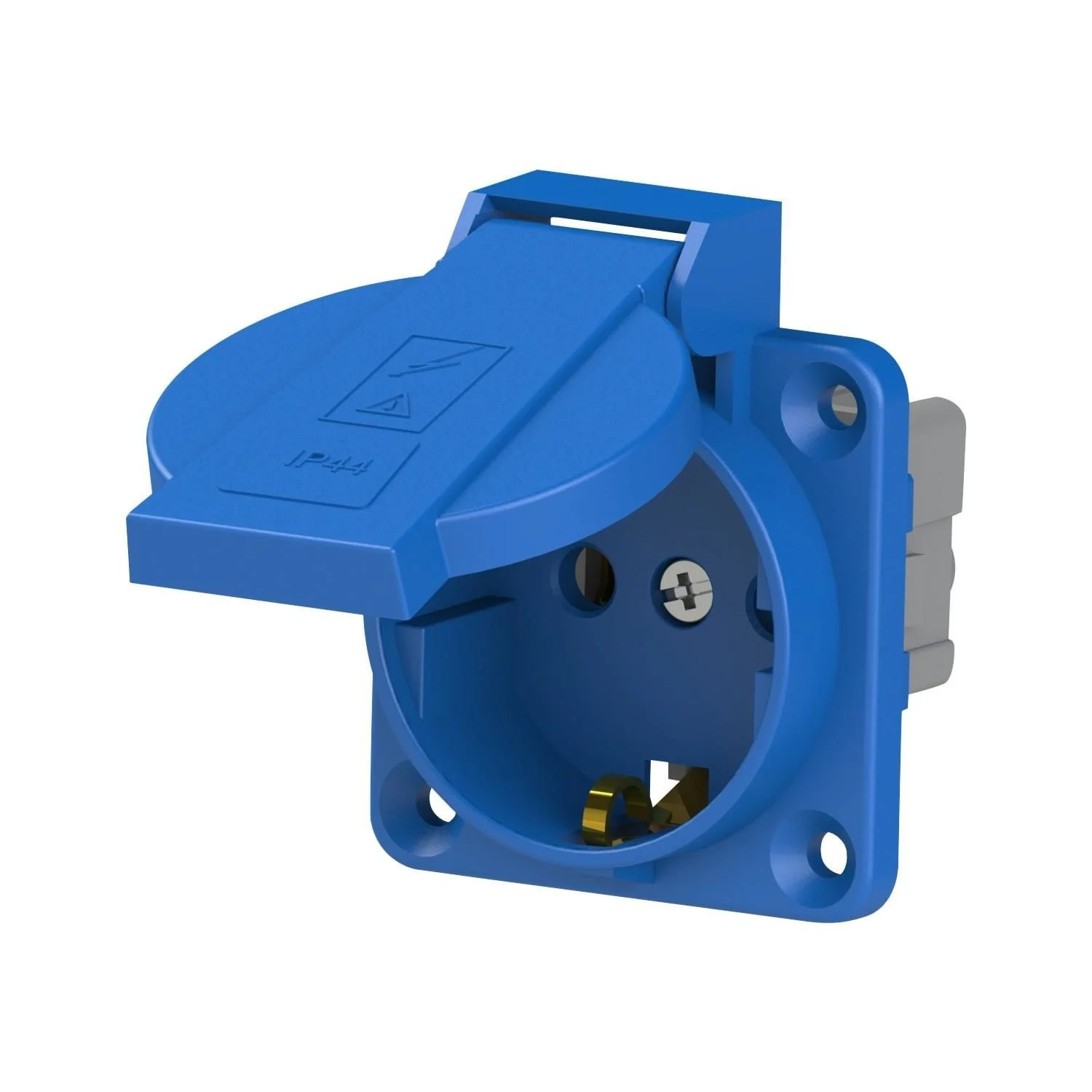 Nead 2001 1x16 Kapaklı Topraklı Pano Prizi