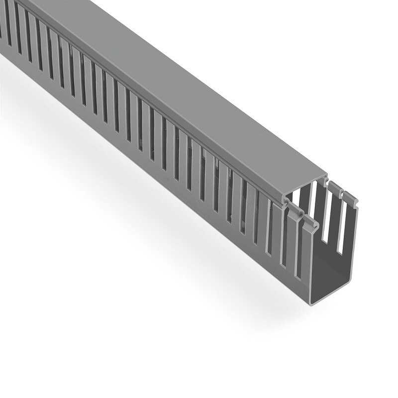 Mutlusan 40X60 Kablo Kanalı Delikli Gri 2M