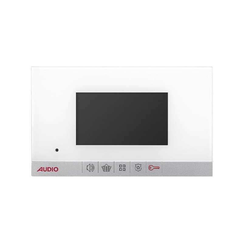 Audio 001180 4.3 inç Beyaz Bus Plus Görüntülü Diafon