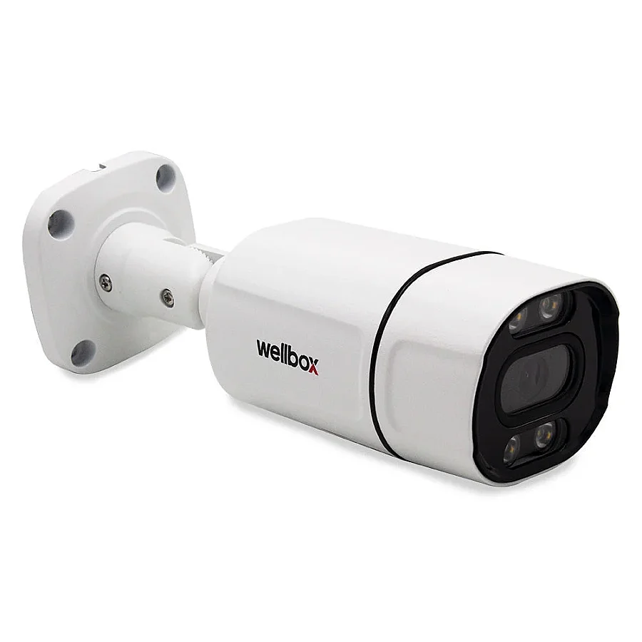 Wellbox WB-IPB4119MWS 4MP IP PoE Dış Mekan Renkli Gece Görüşlü Güvenlik Kamerası