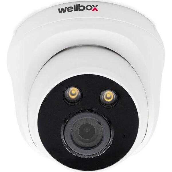 Wellbox 4mp IP POE Kamera Gece Görüşü Renkli İç Mekan