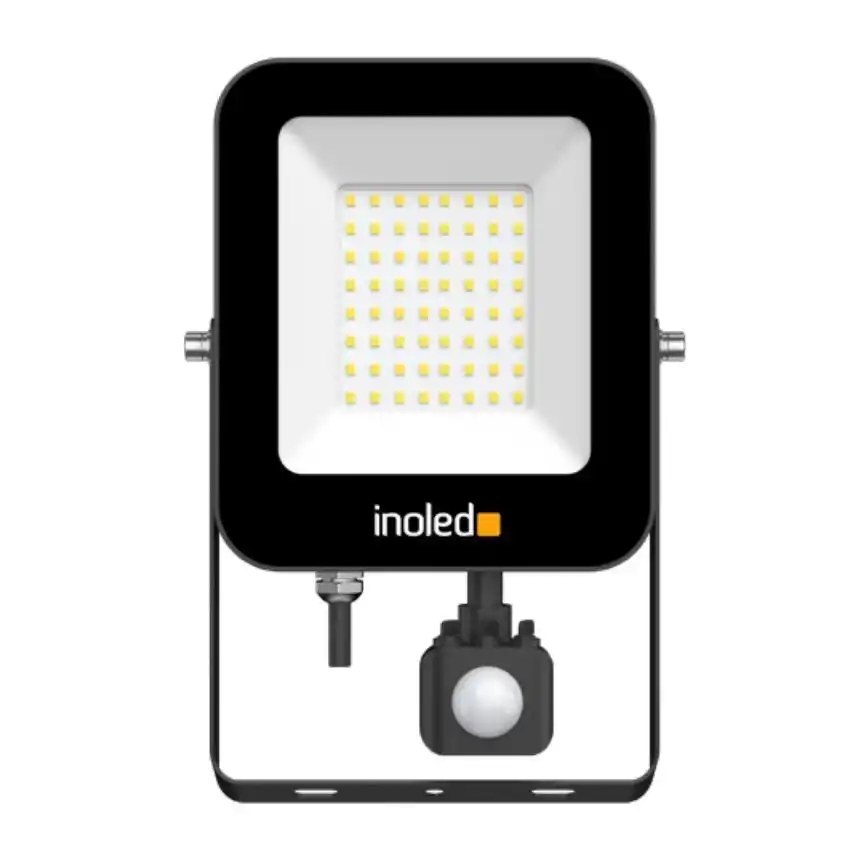 Inoled 7225-01 50 Watt Sensörlü LED Projektör - Beyaz Işık (6500K)