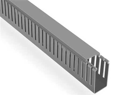 Mutlusan 60x60 Kablo Kanalı (Delikli)(Gri)