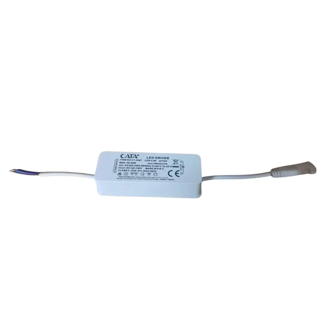 Cata CT-2587 60x60 için Led Armatür Driver Jaklı 50W
