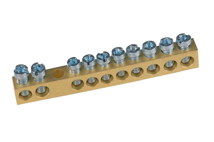 Mutlusan 63 Amper 10 Delik Pano Topraklama Klemens