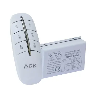 ACK AY30-00160 220V 6'lı Avize Kumandası
