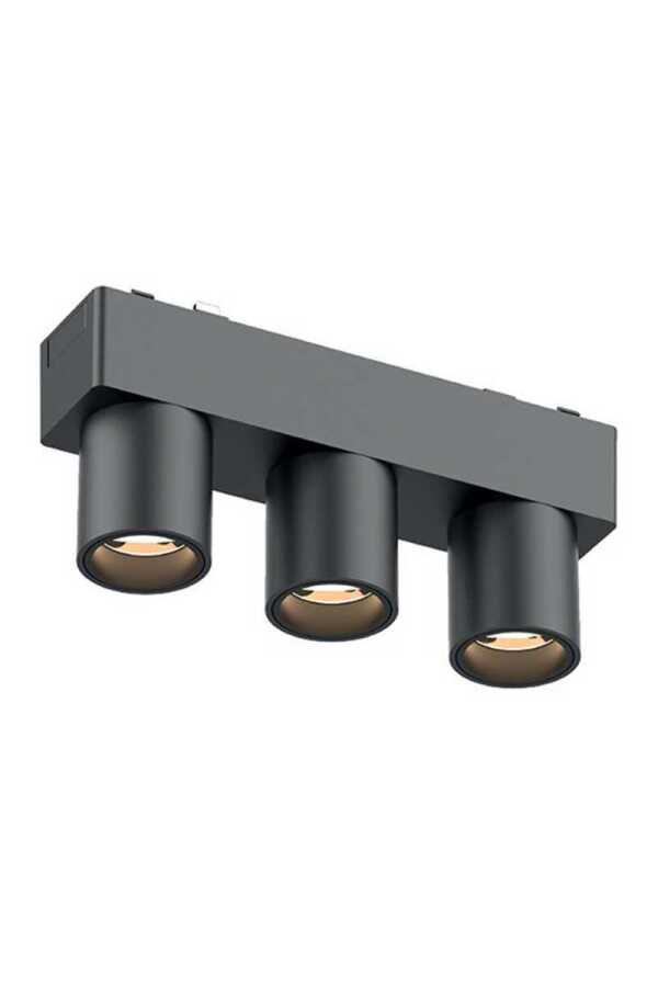 ACK AD45-05501 6W Slim Magnet Üçlü Ray Spot Armatür 3000K Günışığı