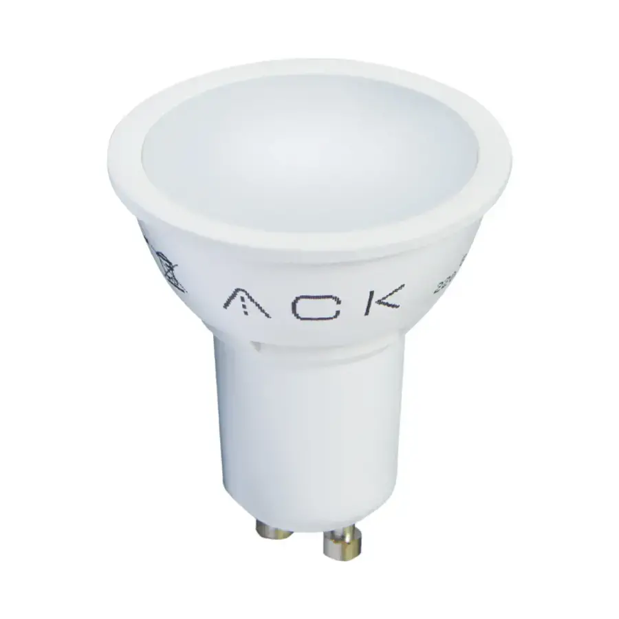 ACK AA24-00750 7W Led Ampul 220-240V GU10 Duylu 3000K Günışığı SMD Difüzörlü