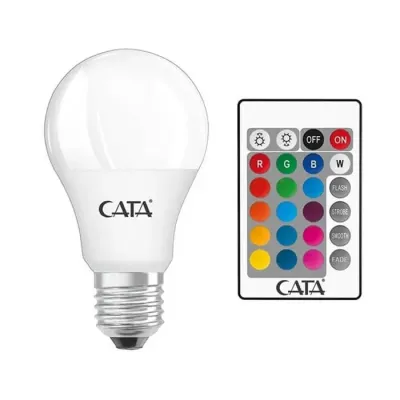 Cata 9W RGB Ampul Uzaktan Kumandalı Beyaz