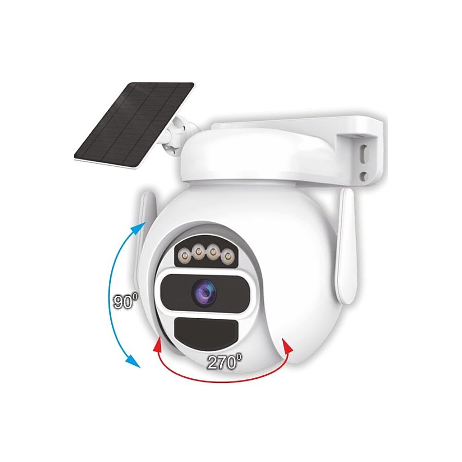 CATA CT-4053 Solar SIM Kartlı Dış Mekan Akıllı Kamera 1296P